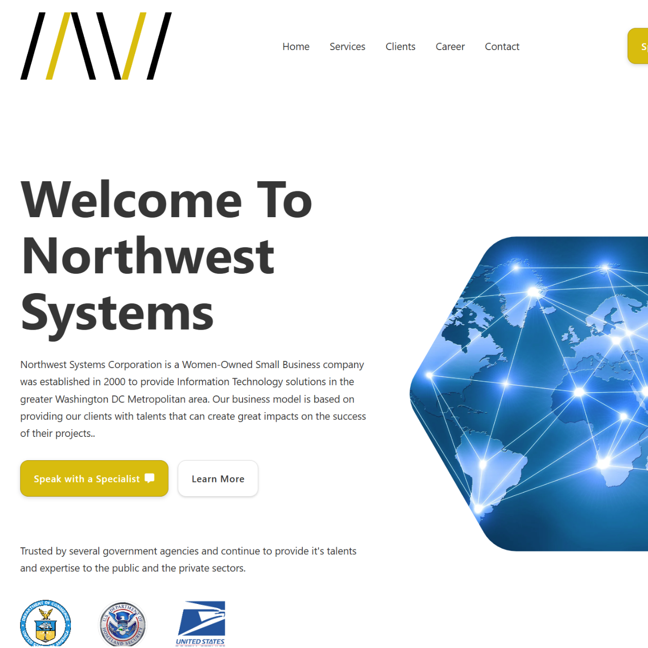 Northwest Systems Website by 24kConnect